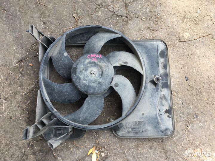 Opel Omega B вентилятор охлаждения