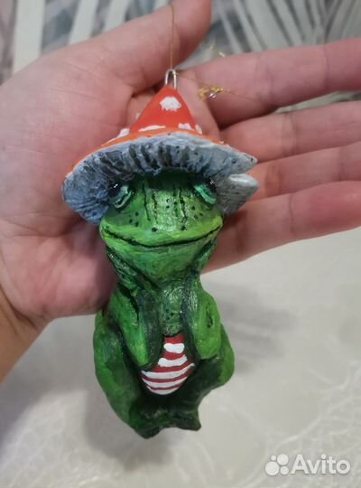 Елочные игрушки из папье- маше