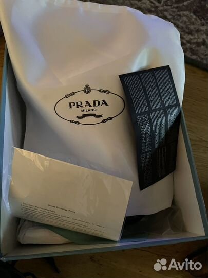 Кроссовки мужские prada