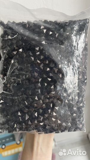 Акриловые бусины 500гр 10 мм