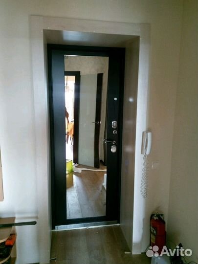 Установка металлических и межкомнатных дверей