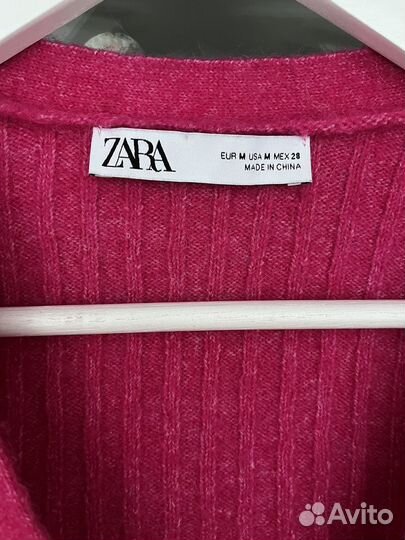 Укороченный джемпер Zara, альпака/шерсть