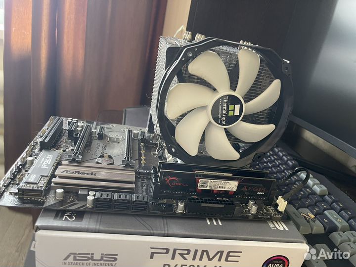 Intel core i7 8700k + asrock z370 pro 4