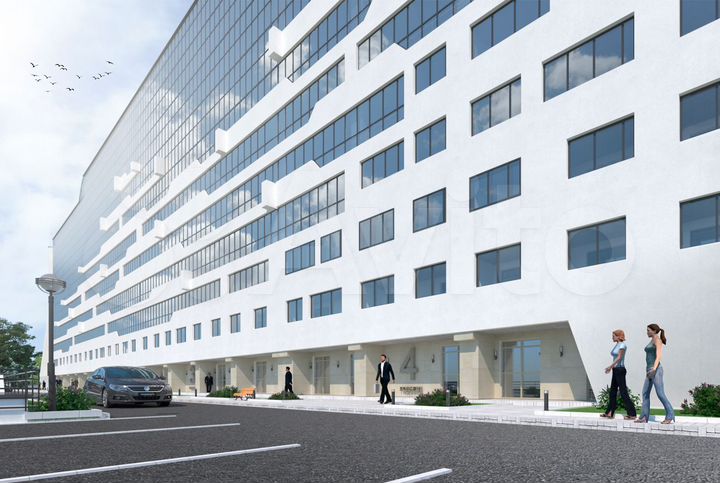 1-к. квартира, 52,6 м², 2/10 эт.