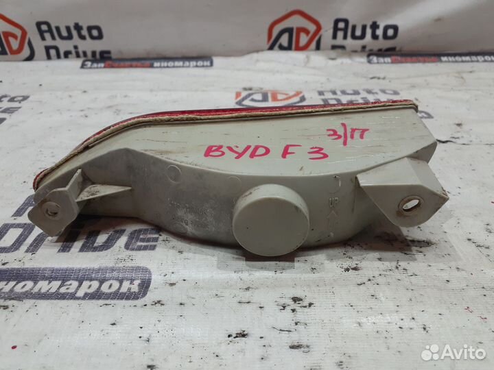 BYD F3 катафот в задний бампер правый