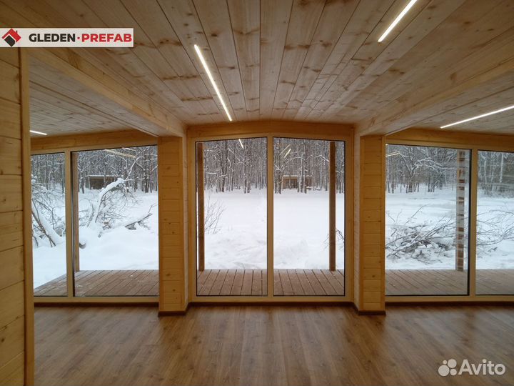 Модульный дом 69 м2 с отделкой под ключ