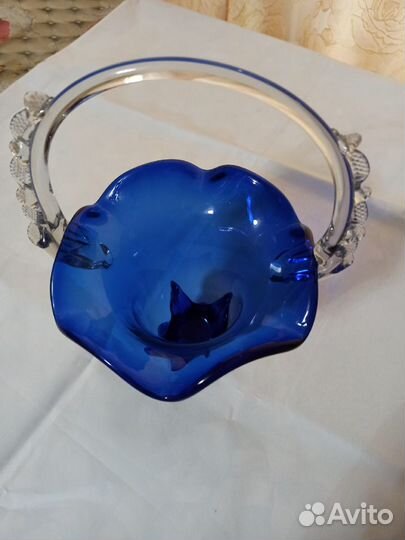 Конфетницы СССР стекло