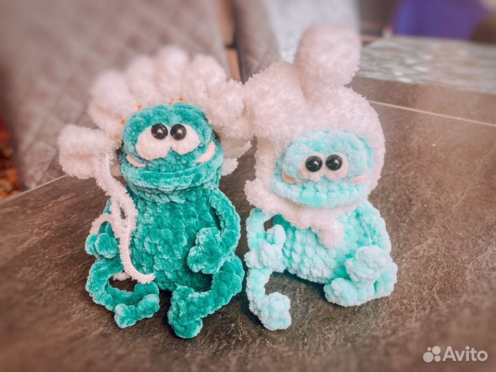 Вязаные игрушки ручной работы