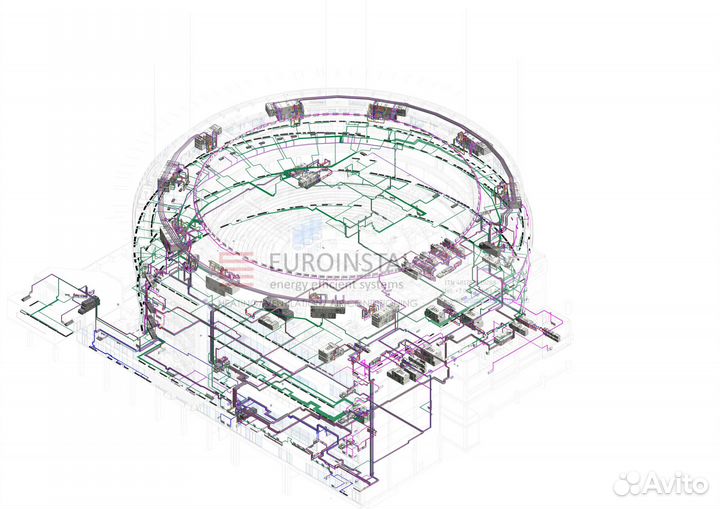 Проектирование систем овик и вк в Bim Revit