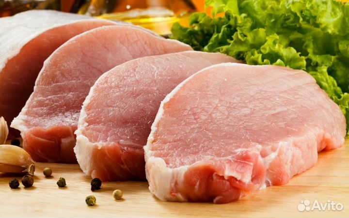 Фермерское мясо свинина