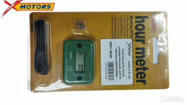 Счетчик мото-часов универсальный, для 4х тактных