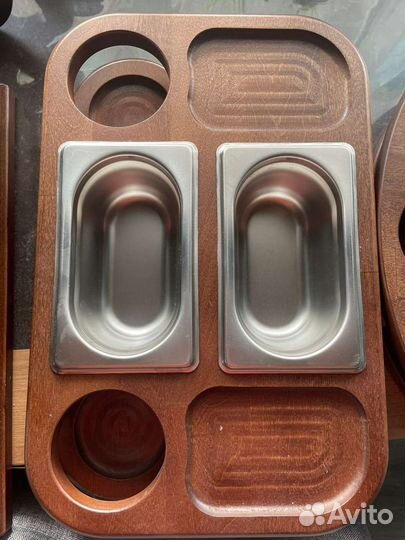 Подставка под бутылки и снеков, боксы-менажницы