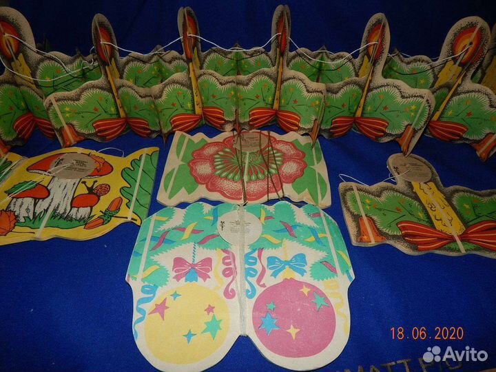 Гирлянда СССР Сюрприз фонарик