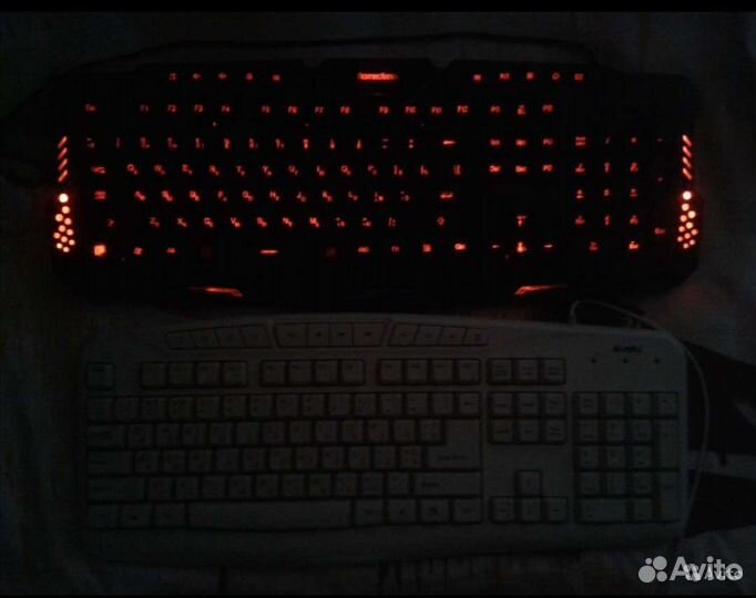 Клавиатуры-офис,игровая/переходник Apple/джойстик