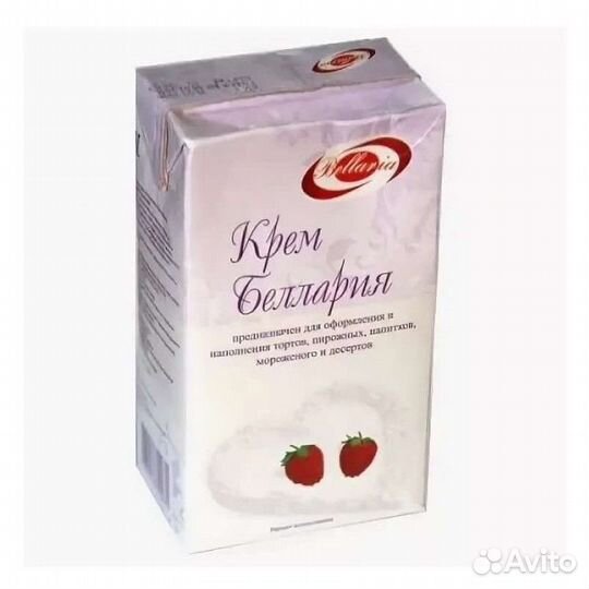 Крем на растительных маслах Беллария 27 1л