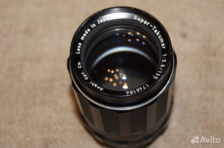 Asahi super takumar 135mm под M42