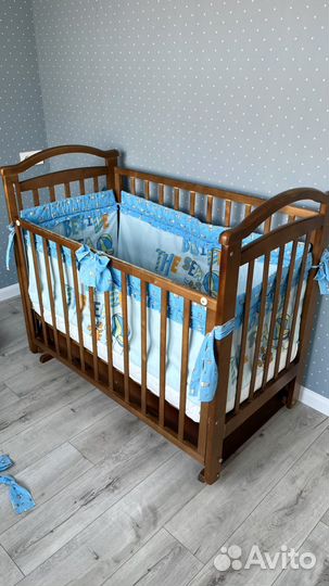 Бортики на кроватку