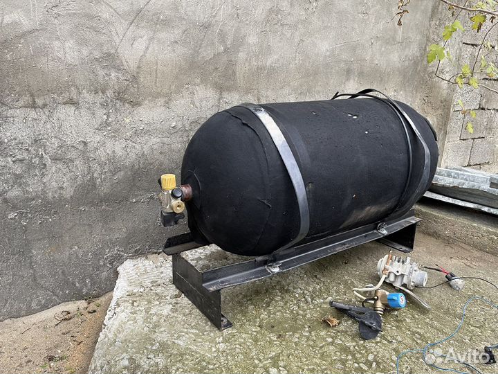 Баллон метана и редуктор