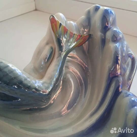 Винтажная икорница для сервировки стола