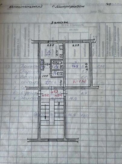 1-к. квартира, 31,9 м², 3/5 эт.