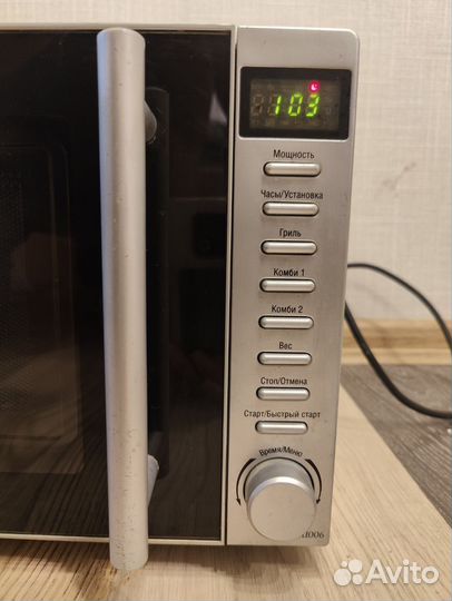 Рабочая микроволновая печь Redmond. Нержавейка