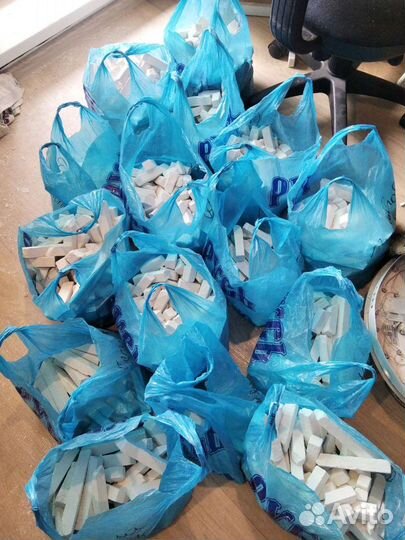 Мел природный,глина природная