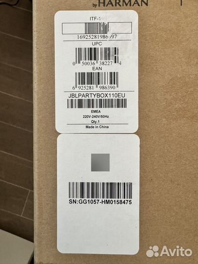 Колонка акустика караоке JBL Party box 110