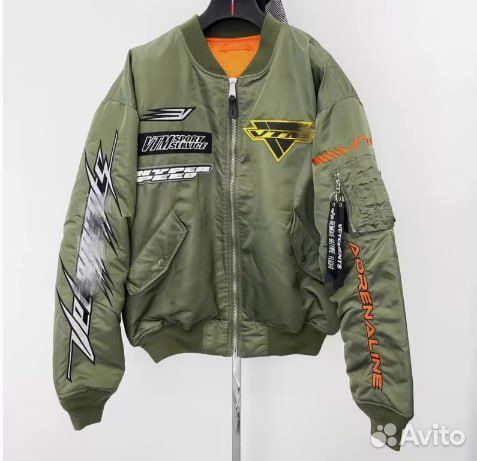 Vetements Racing Bomber