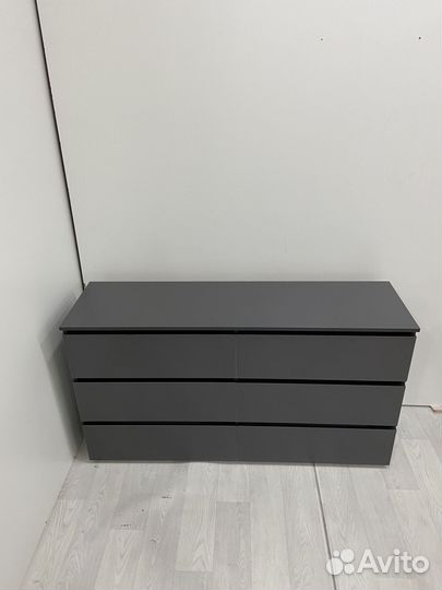 Комод новый графит (аналог икеа)