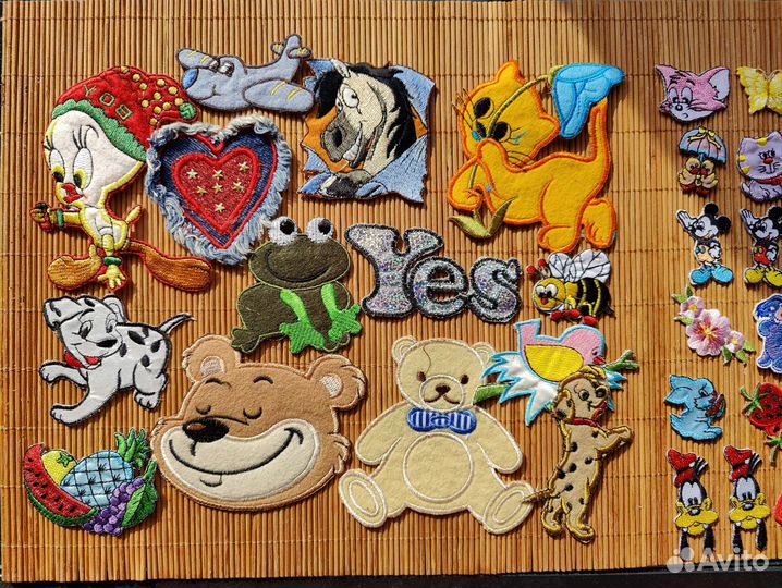 Термонаклейки на одежду заплатки украшение детские