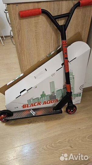 2-колесный трюковой самокат stunt scooter—4