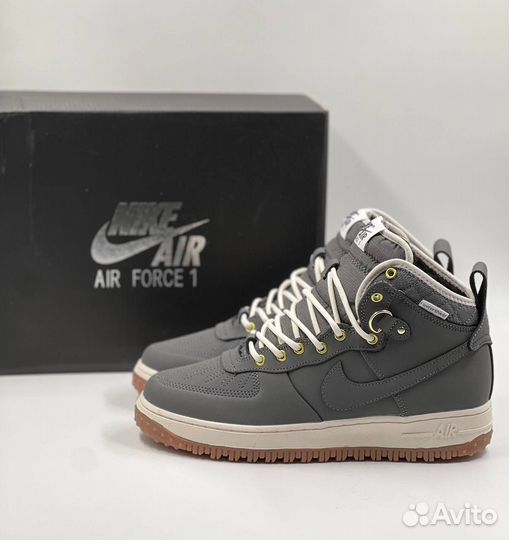 Nike air force 1 duckboot с мехом