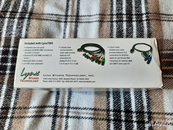 Звуковая плата LynxStudio lynxtwo-C