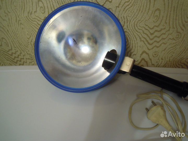 Синяя лампа рефлектор Минина