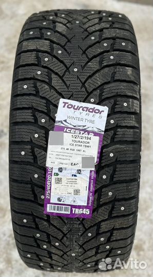 Tourador Ice Star TSW1 275/40 R20 и 315/35 R20 106T