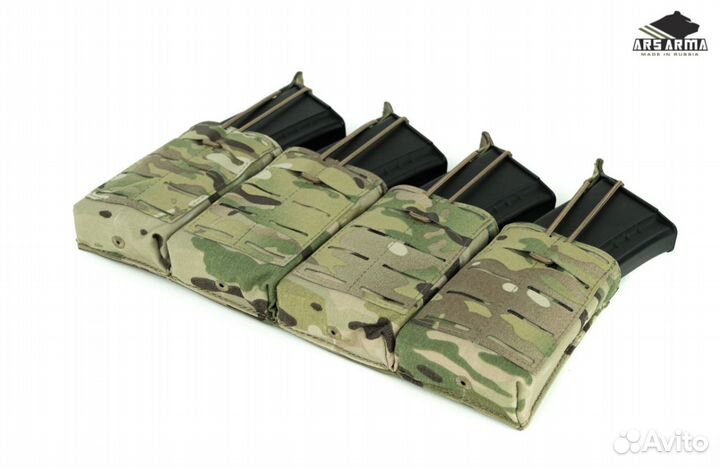 Подсумок штурмовой 2.0 на 4 магазина Ars Arma