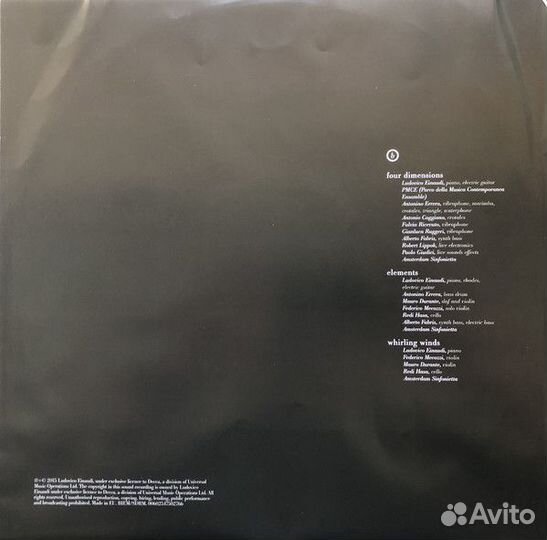 Виниловая пластинка Ludovico Einaudi, Elements (Vi