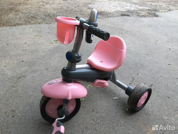Трехколёсный велосипед для девочки