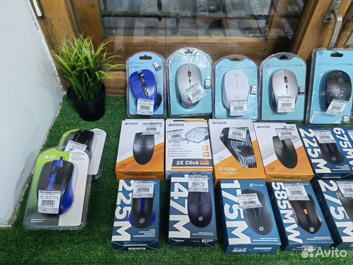 Офисные клавиатуры и мыши (Новые в упаковке)