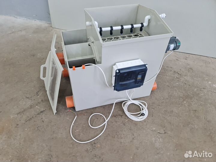 Барабанный фильтр для узв, пруда, бассейна 30кубов