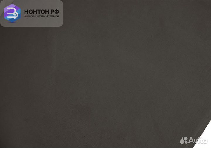 Стул Гранд К4 белый матовый / велюр коричневый