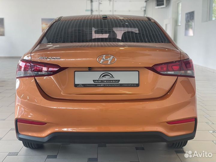 Hyundai Solaris 1.4 AT, 2017, 136 016 км