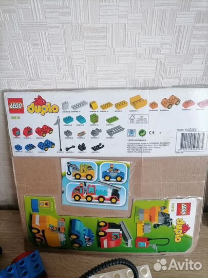 Lego duplo машинки