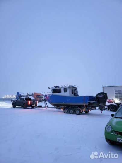 Перевозка катеров, яхты, фудтрака, прицепа BE