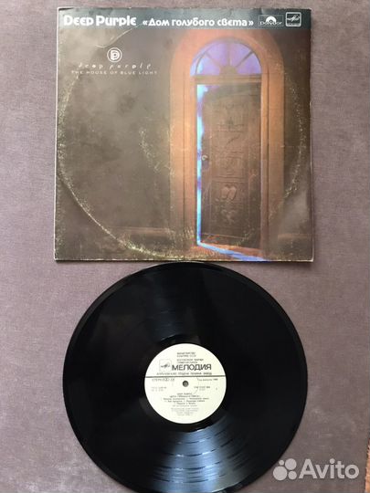 LP deep purple - THE house OF THE blue light 1986