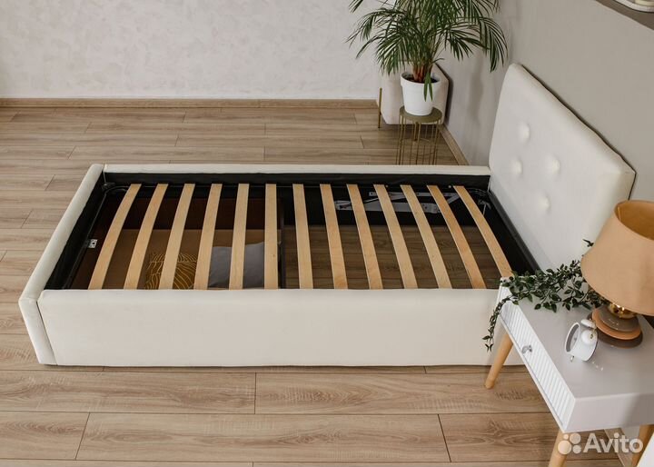 Кровать 80х200 с матрасом + подъемный механизм