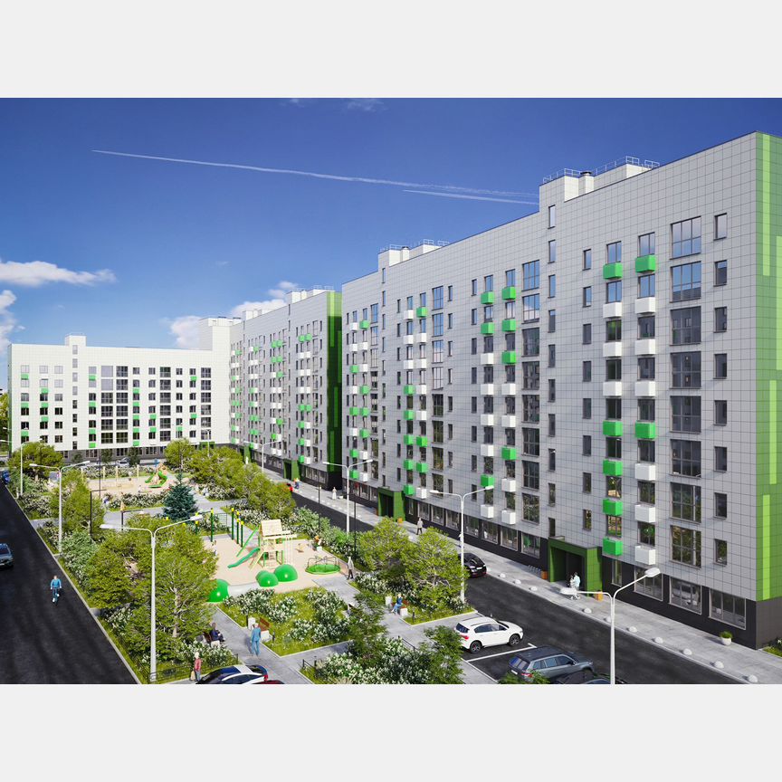 1-к. квартира, 41,6 м², 5/9 эт.