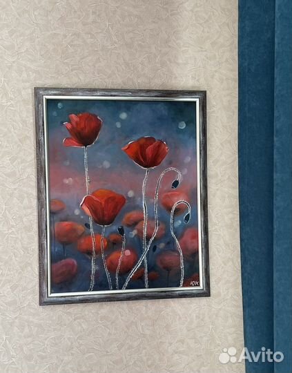 Картины маслом на холсте оформленные в раму