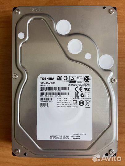 Жесткий диск Toshiba 5 Тб MC04ACA500e (3,5