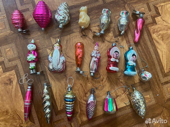 Елочные игрушки СССР